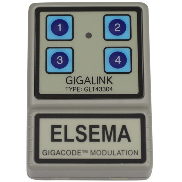 Elsema GLT43304 GIGALINK 4 Button Remote Control