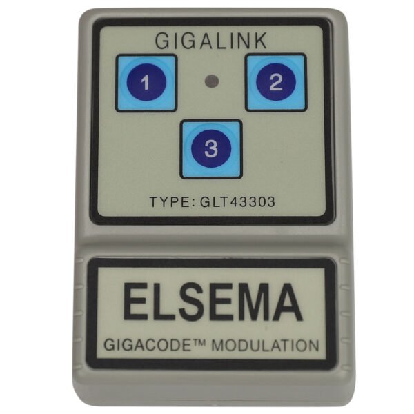 Elsema GLT43303 GIGALINK 3 Button Remote Control