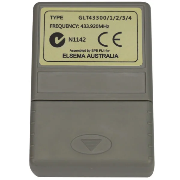 Elsema GLT43303 GIGALINK 3 Button Remote Control Rear