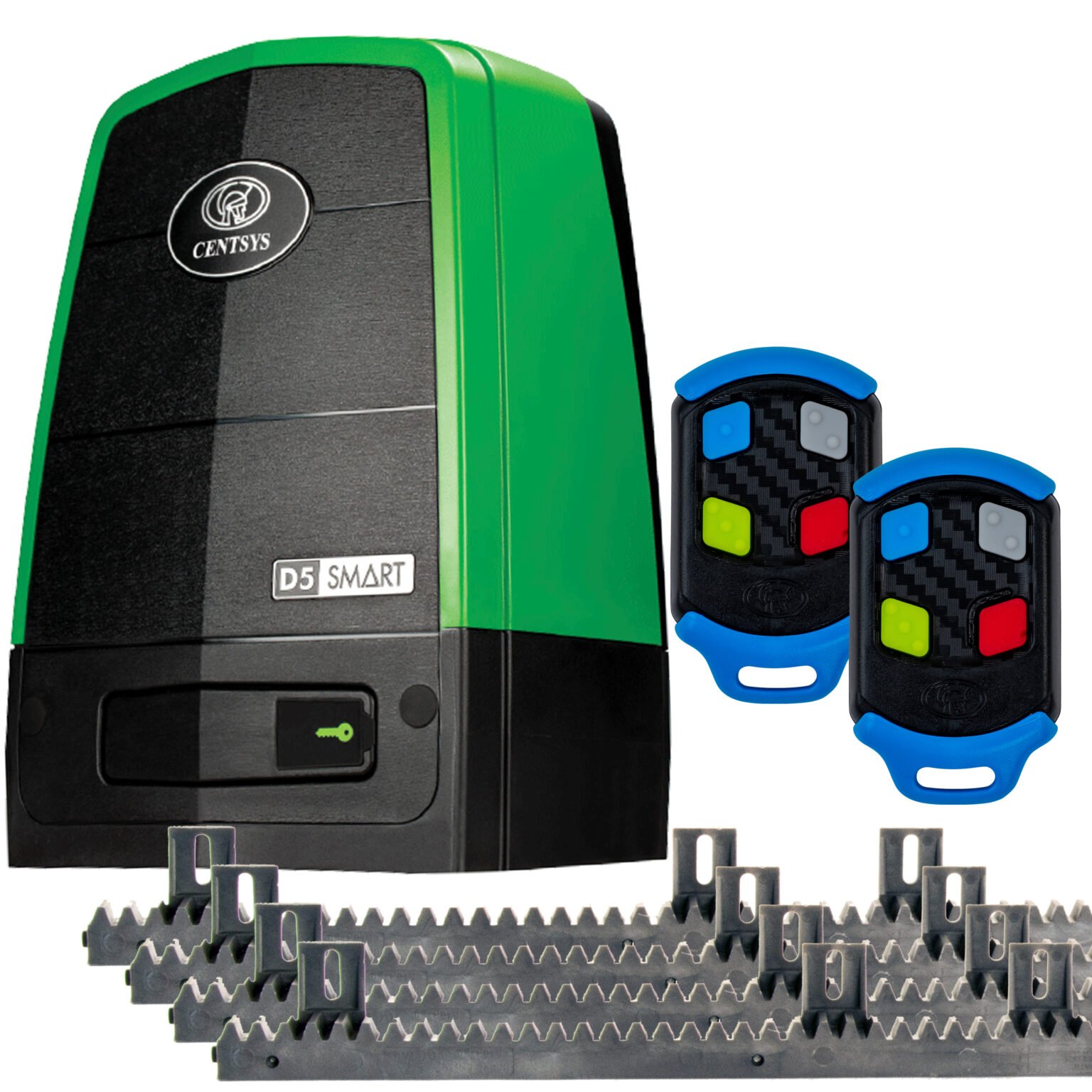 Centsys d5 smart 500kg sliding gate opener 4m gate rack