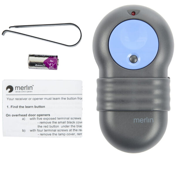 Merlin M-802 Visor Remote Control Visor Kit Contents