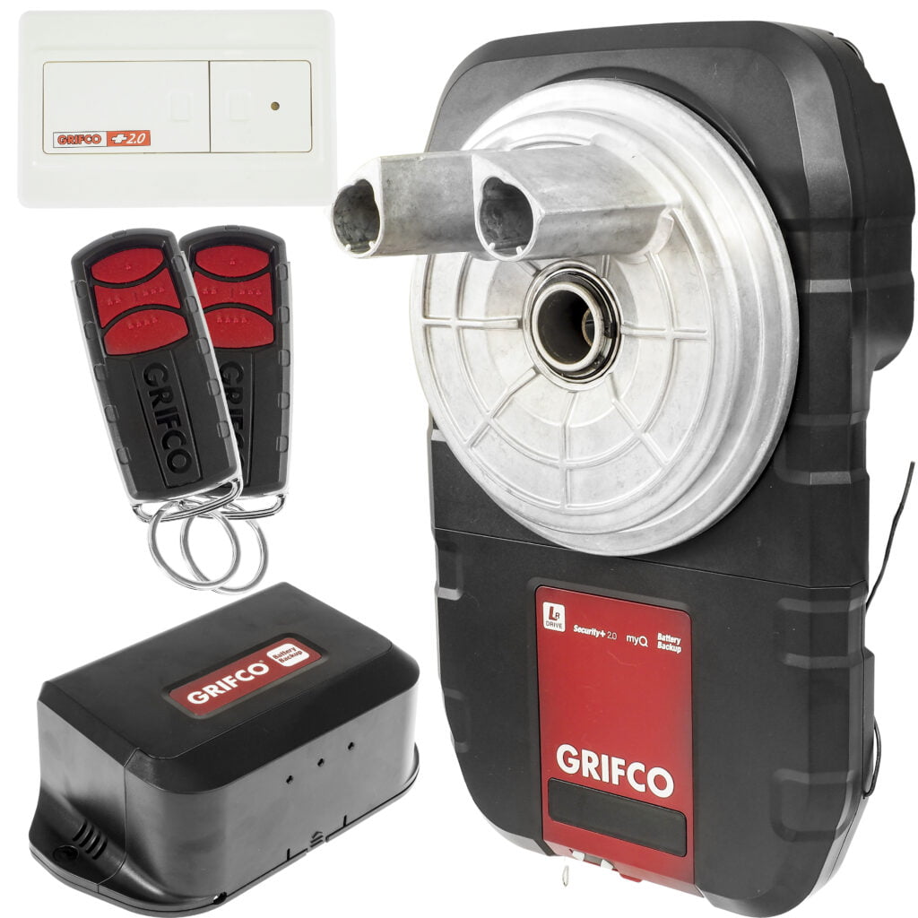 Grifco Light Commercial Roller Door Opener GLD-RDO LR Drive Kit Contents