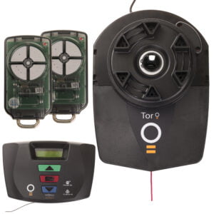 Automatic Technology Light Commercial GDO-10 Toro Roller Door Opener Kit Contents