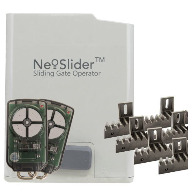 Automatic Technology NeoSlider Sliding Gate Opener Powerhead Kit Racking