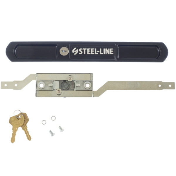 Steel Line Roller Door Lock Front Split