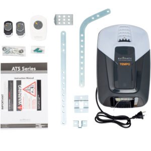 Automatic Technology Tempo ATS-2 TrioCode 128 Sectional Garage Door Opener Powerhead Kit Contents