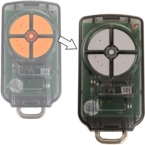 Automatic Technology PTX-5v2 Replaces PTX-5v1 Orange Remote Control
