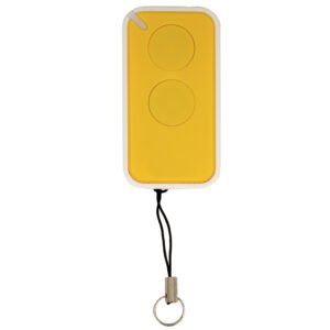 Nice Era-Inti Garage Door Remote Control Yellow Front