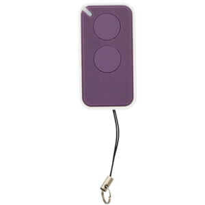 Nice Era-Inti Garage Door Remote Control Lilac Front