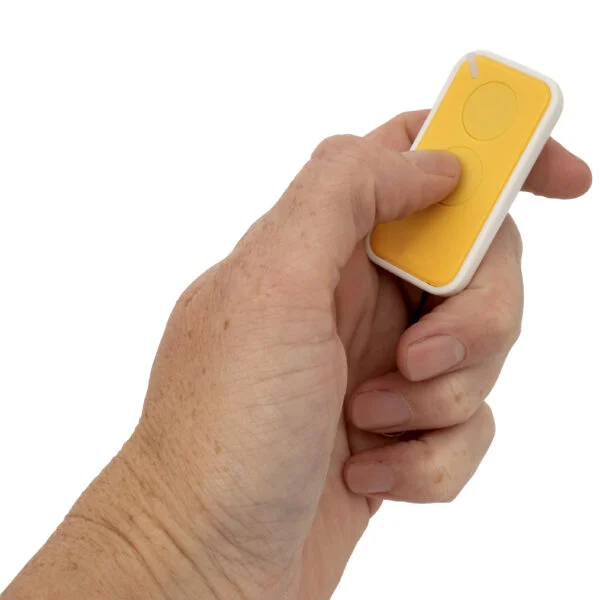 Nice Era-Inti Remote Control Yellow In Hand