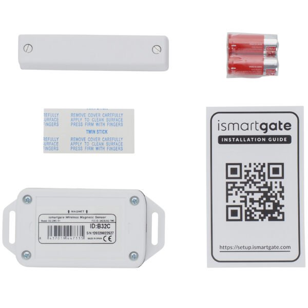 iSmartGate Lite Gate & Roller Wifi Sensor Box Contents
