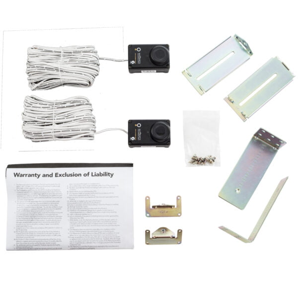 ATA Safety PE Beam PE-3 Photo Electric Safety Beams Kit Contents