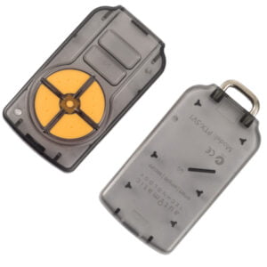 ATA PTX-5v1 Orange Button Replacement Garage Remote Case Front