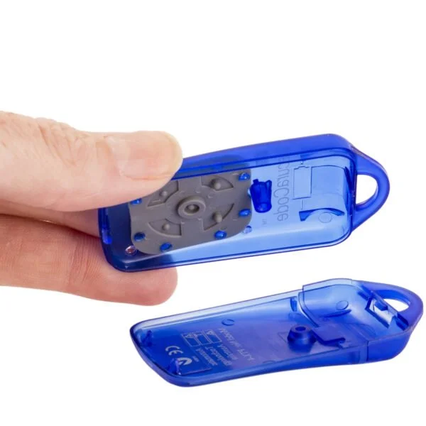 ATA PTX-4 Blue Button Replacement Garage Remote Case Split Hand