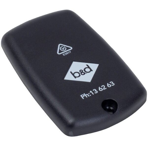 B&D TB6 Red Replacement Remote Case Rear Front