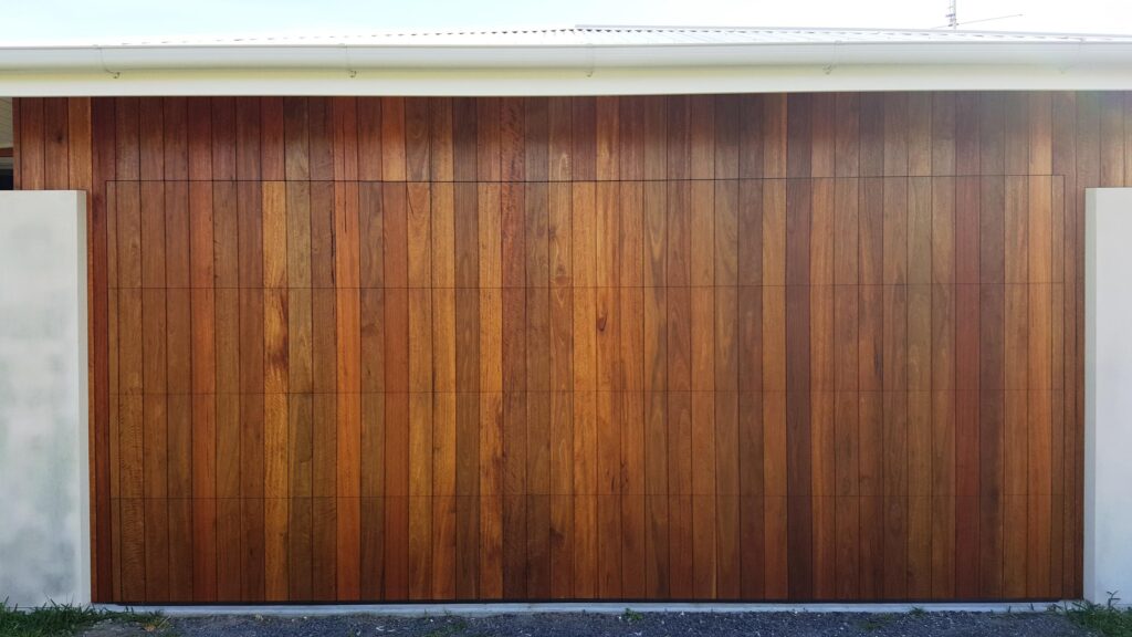 Timber Look Garage Door