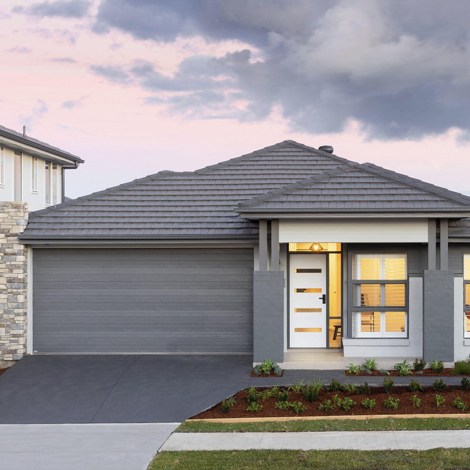 Sectional garage doors