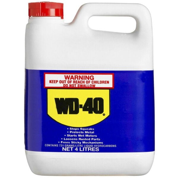 WD-40 Multi Purpose 4L Liquid Lubricant Bulk