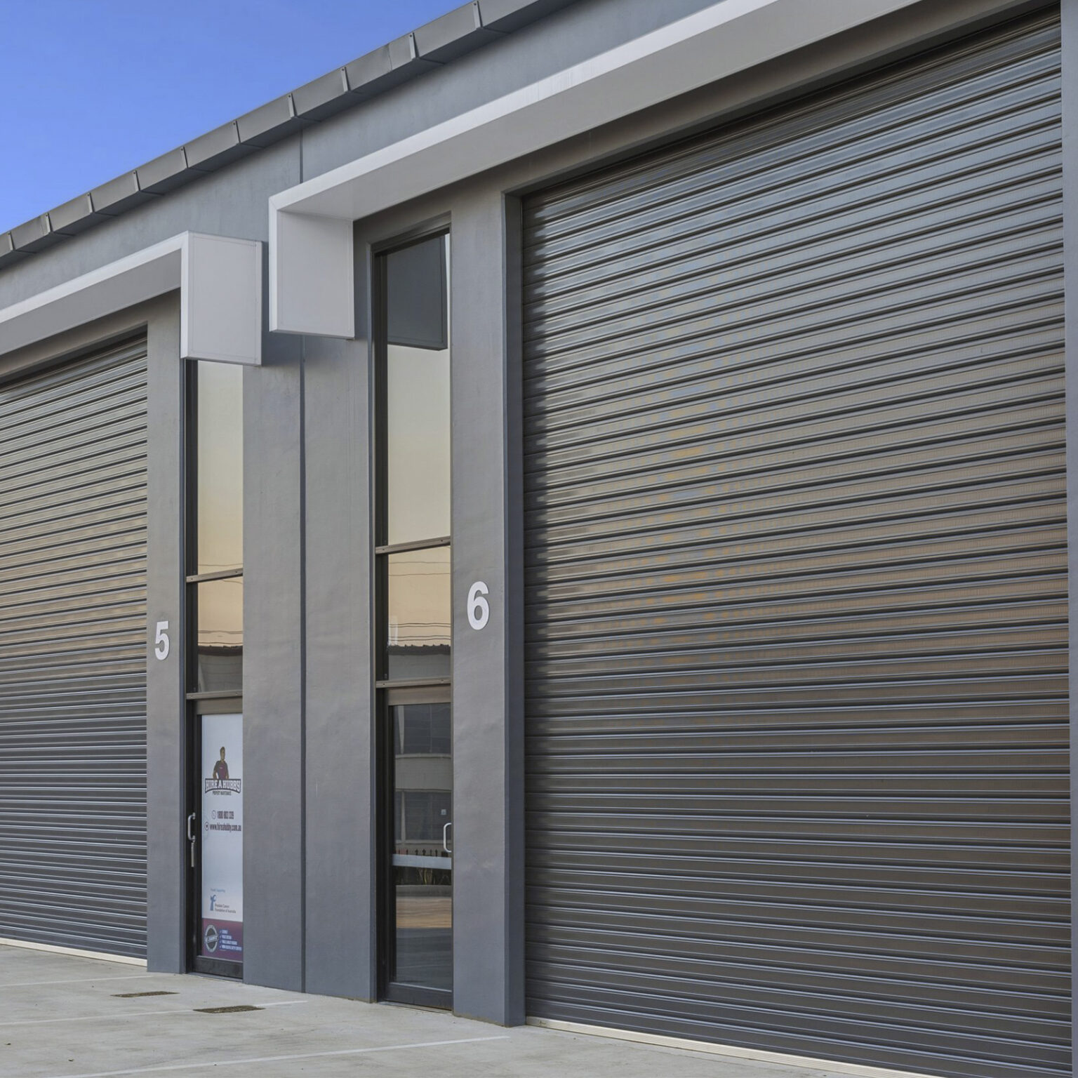 Commercial roller doors