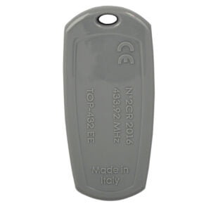 Came 432EE Gate Remote Rear