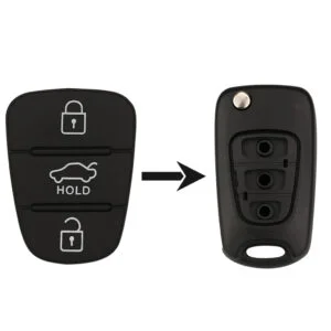 Hyundai Car Remote Replacement AOHY-B01 Buttons Case