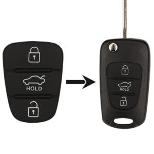 Hyundai Car Remote Replacement Buttons Case 5