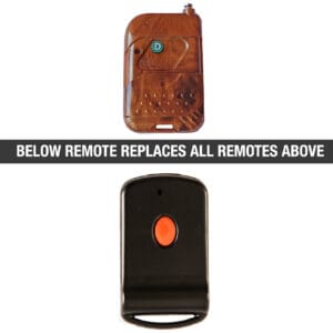 B&D Compatible Tiltamatic TRG105 Garage Door Remote