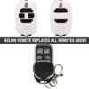DEA Ziggy GT2, GT4 Compatible Gate Remote Control