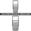 Forza Accent 97921000 Comaptible Garage Door Remote