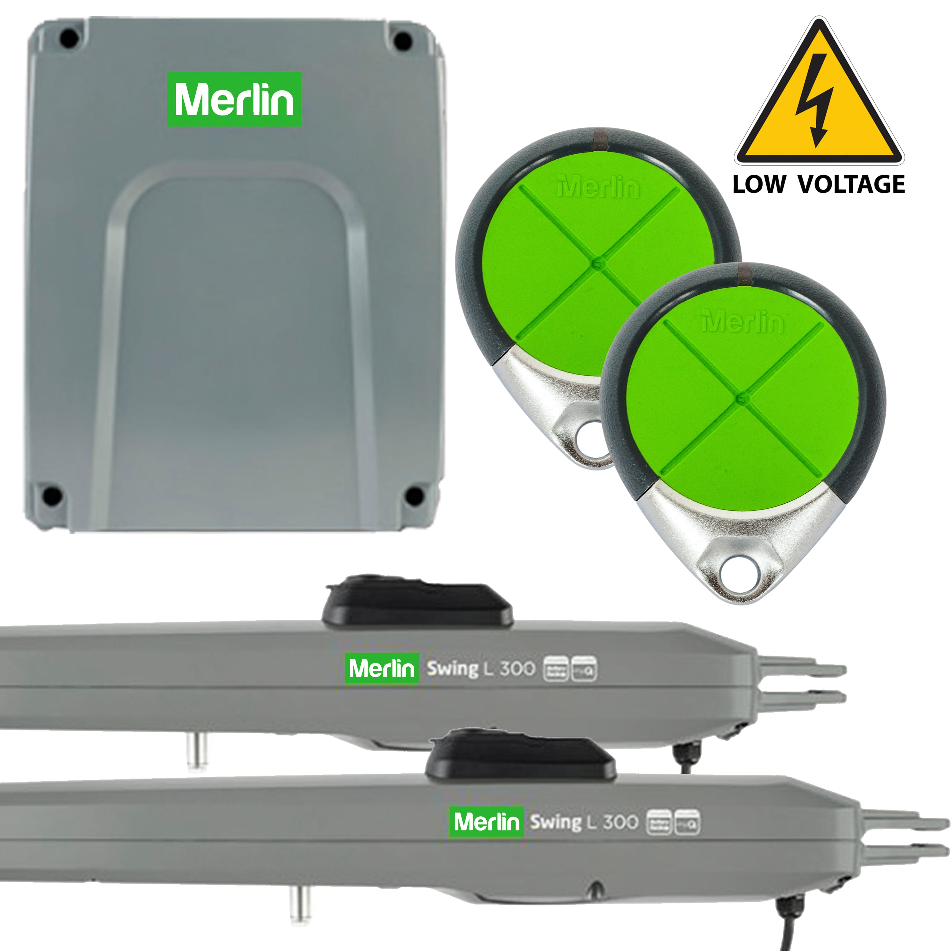 Merlin Dual Swing Gate Low Voltage MGLDK-LV