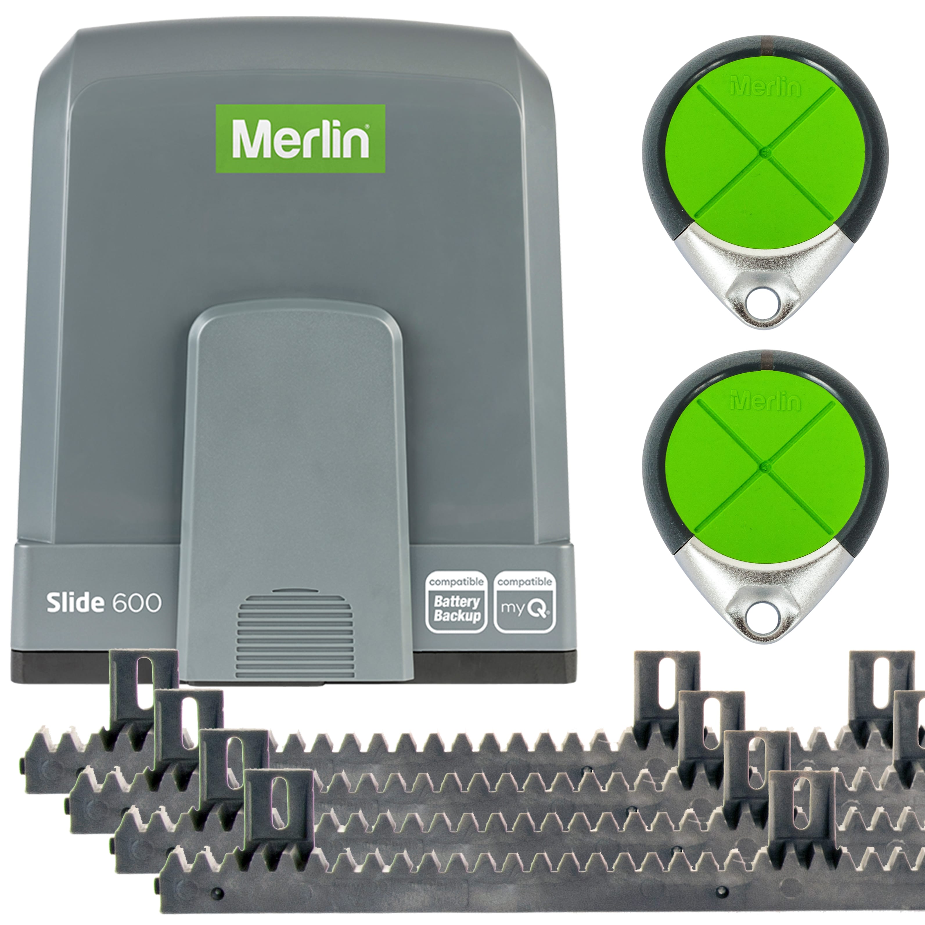 Merlin Sliding Gate Motor Slide 600 + 4M Rack
