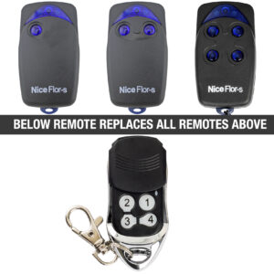 Nice Flor-S Aftermarket Garage Door Remote