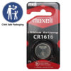 CR1616 Lithium Coin Battery 3V
