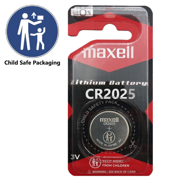CR2025 Lithium Coin Battery 3V