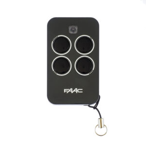 FAAC XT4 Black Genuine Remote 787456 XT4 433 RC 4 Channel Transmitter 433MHz