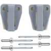 B&D Garage Roller Door Locking Bar Guides 51155 Suits All Roller Doors - 2x Pack