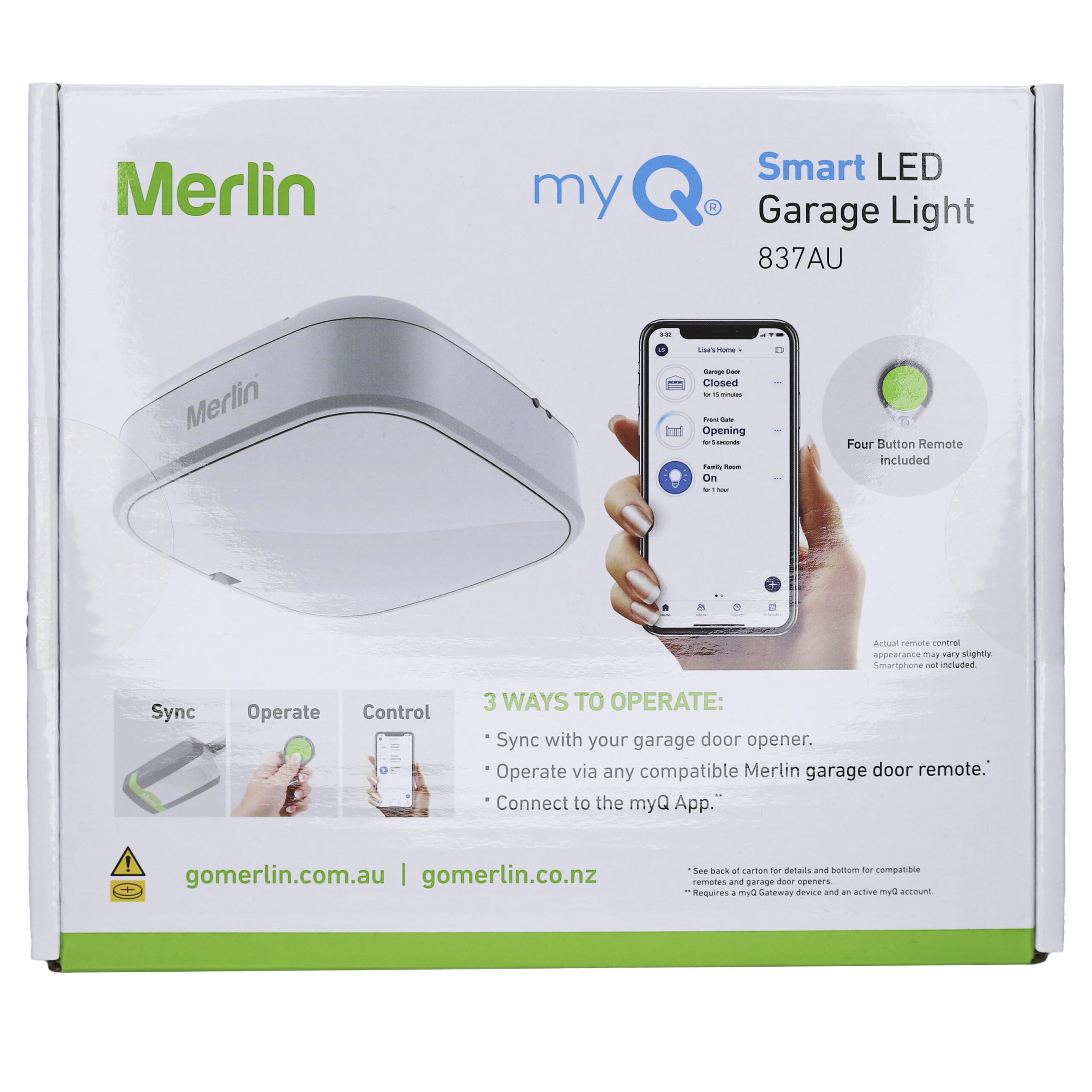 Merlin 837AU MYQ Smart LED Light - Image 2