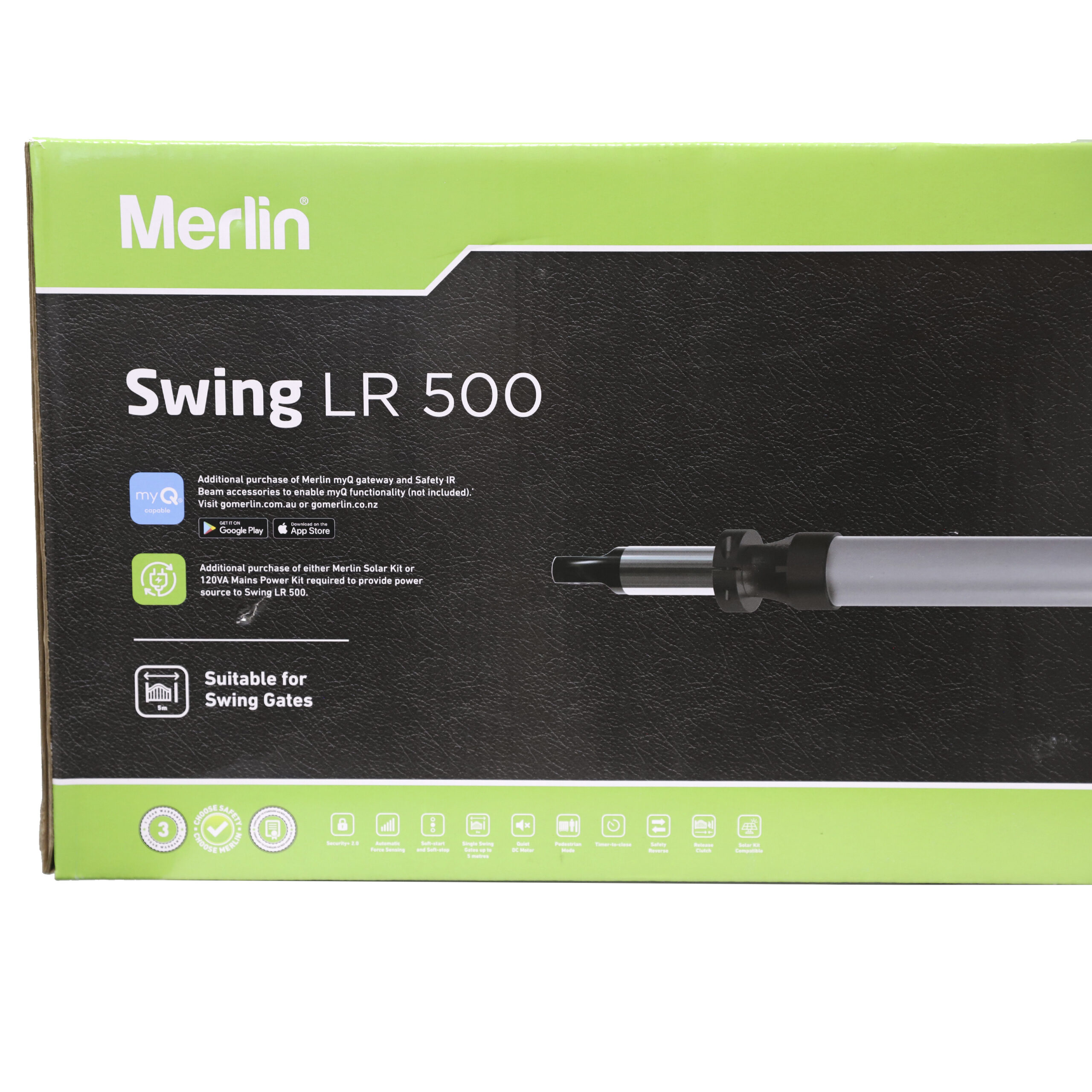 Merlin Solar LR500 Rural Single Swing Gate Opener - Image 8