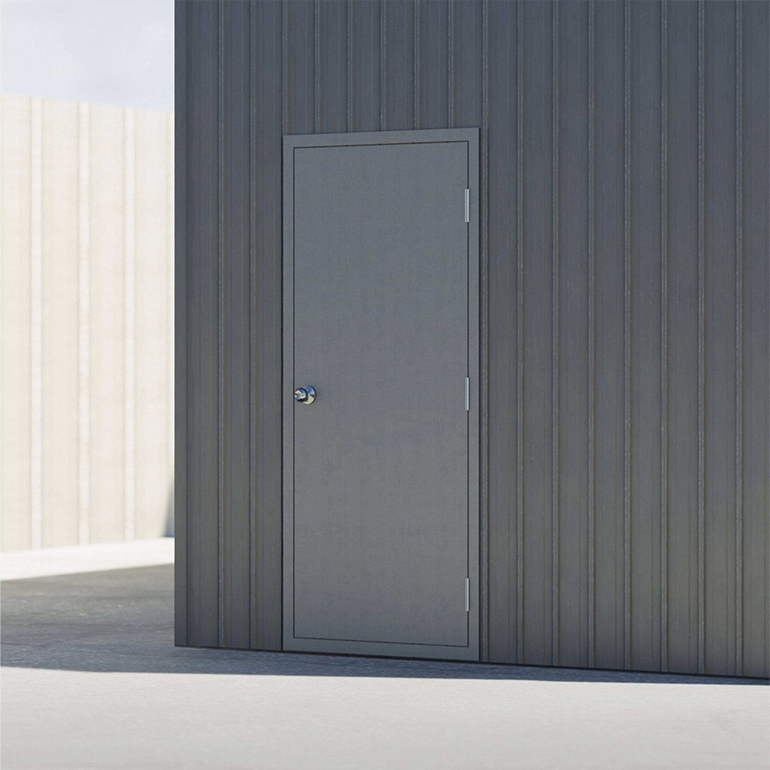 Shed PA Door – Steel Personal Access Door, Pre-Hung Kit or Leaf Only - Image 4